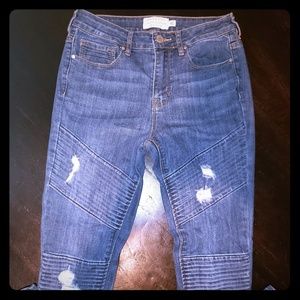 Kendall & Kylie High-waisted skinny jeans